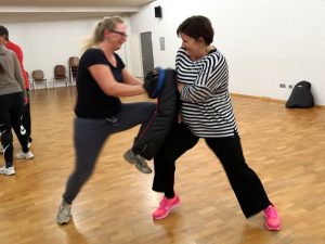 Üben mit der Partnerin