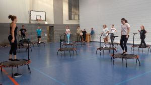 Fitness-Trampolin Tag