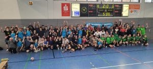 Bild der Teilnehmenden am Volleyballturnier 01.02.2026